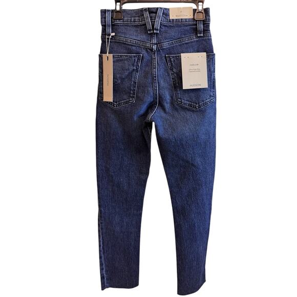 NEW HUDSON Harlow Ultra High-Rise Cigarette Ankle Jean Size 23 - Picture 5 of 10